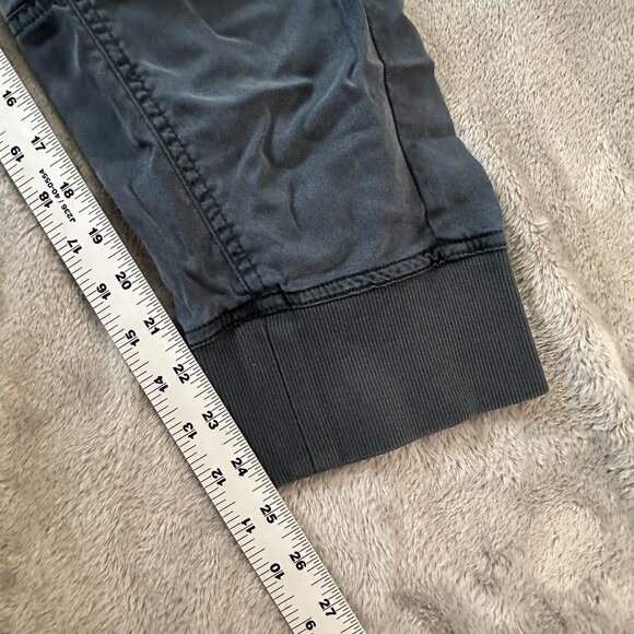 Pilcro Anthropologie Gray 100% Lyocell Pull On Joggers Women's MEDIUM Pants - Picture 7 of 8